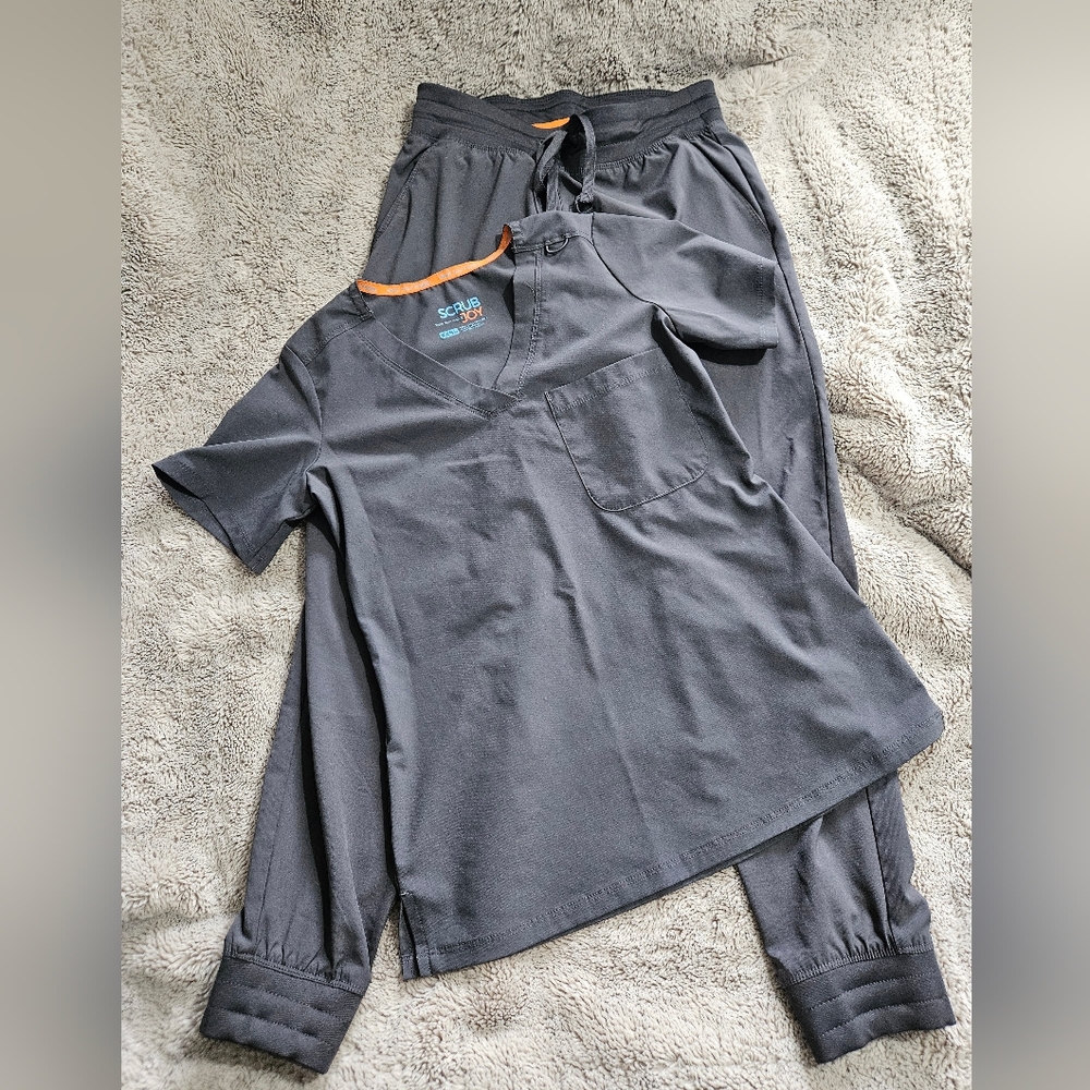 Gray Scrub Set